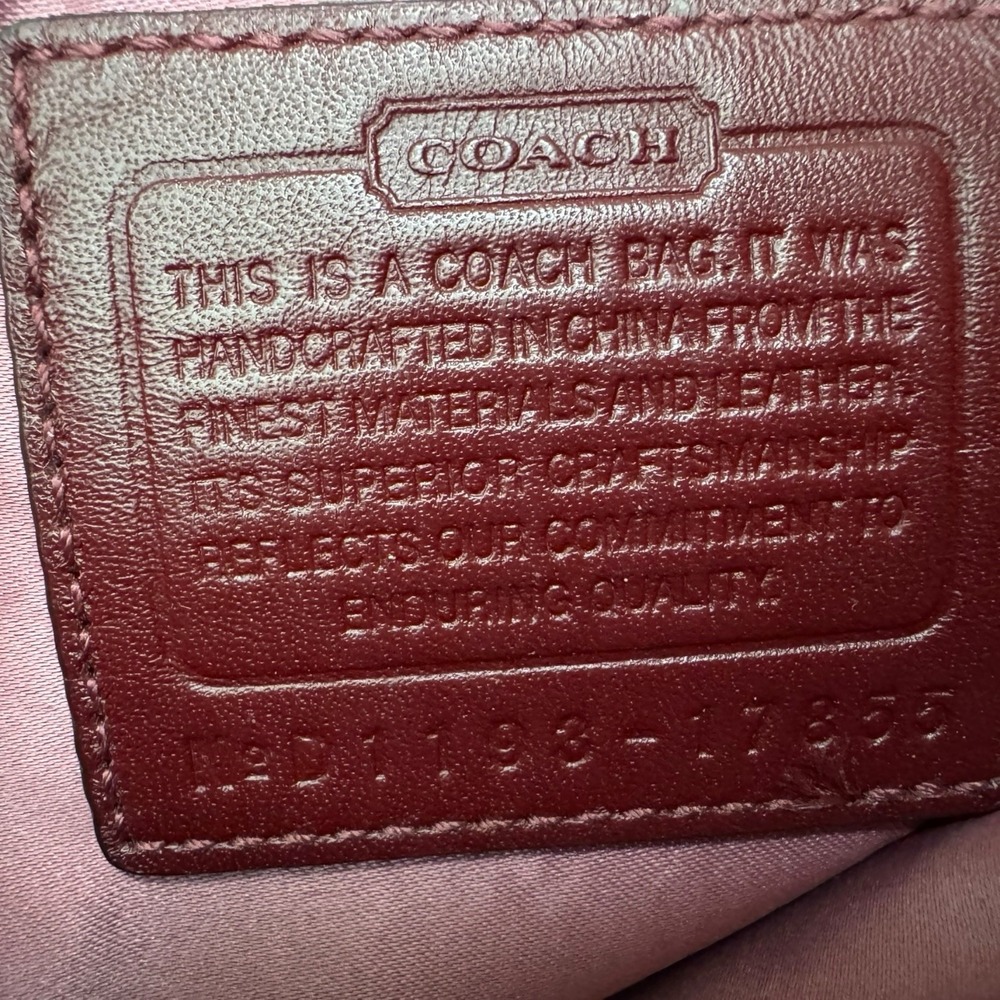 Coach Chelsea Jayden Burgundy Patent Leather Satchel Bag F17855 - RARE, HTF!! - Picture 3 of 8